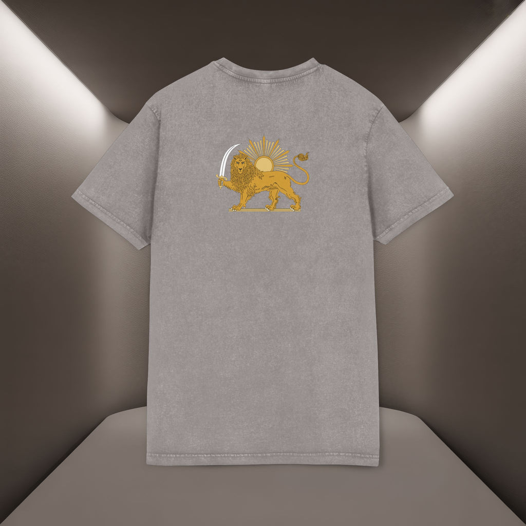 Prince of Persia Tshirt — Pahlavi Acid Wash Tshirt - Persian Vibey
