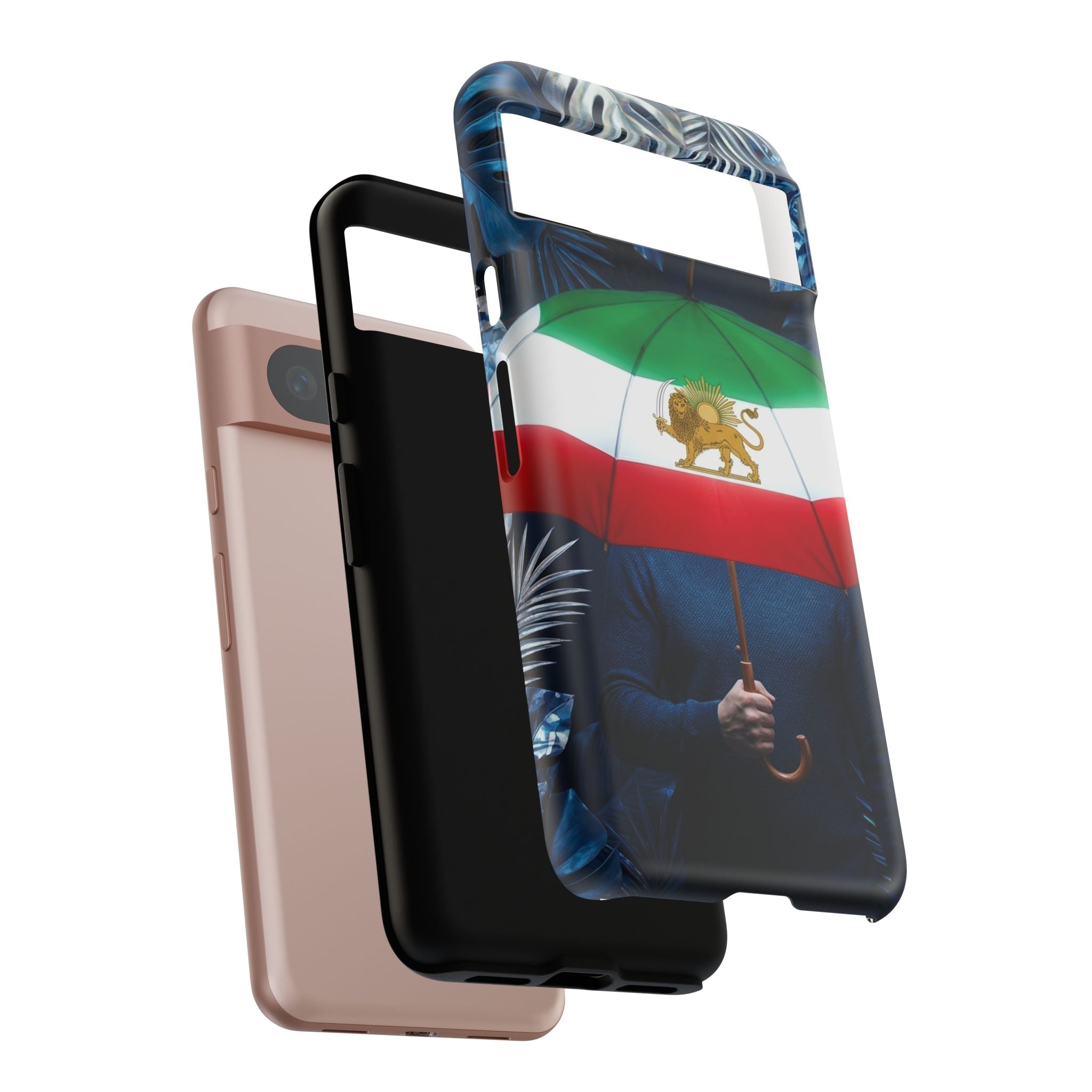 Iran Flag umbrella design phone Case