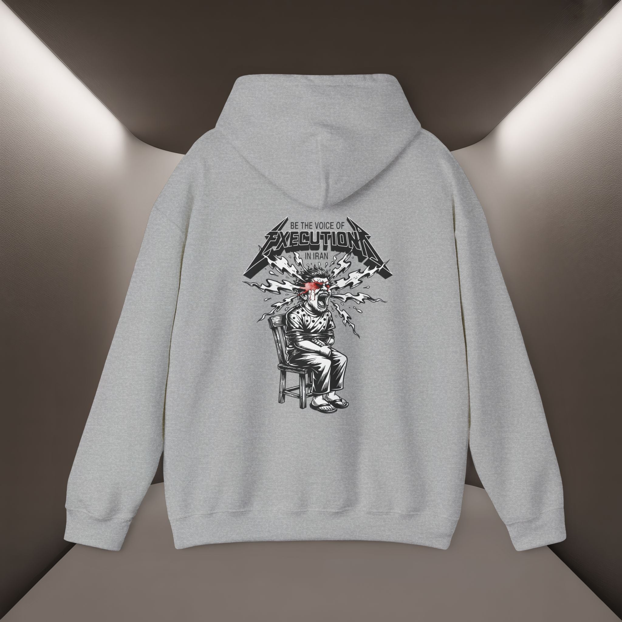 Be The Voice Of Execution In Iran Hoodie, 47 Years Hoodie - Peraian Vibey