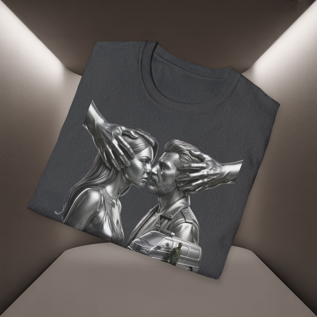 Baraye tarsidan be vaghte boosidan T-Shirt — Meaning: Because of the fear while kissing Tshirt