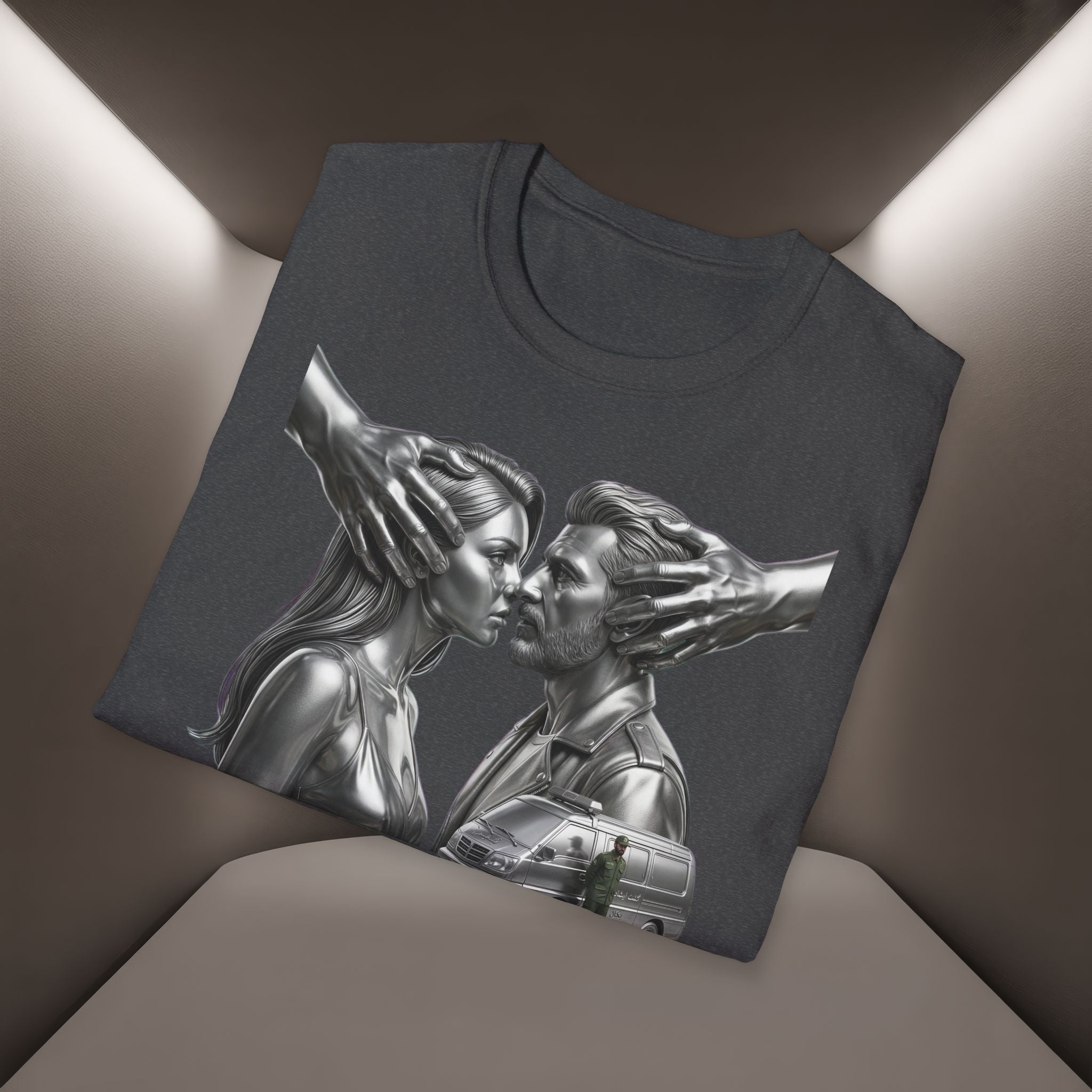 Baraye tarsidan be vaghte boosidan T-Shirt — Meaning: Because of the fear while kissing Tshirt