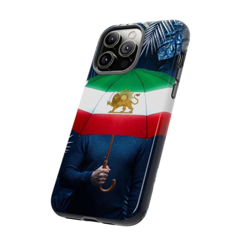 Iran Flag umbrella design phone Case