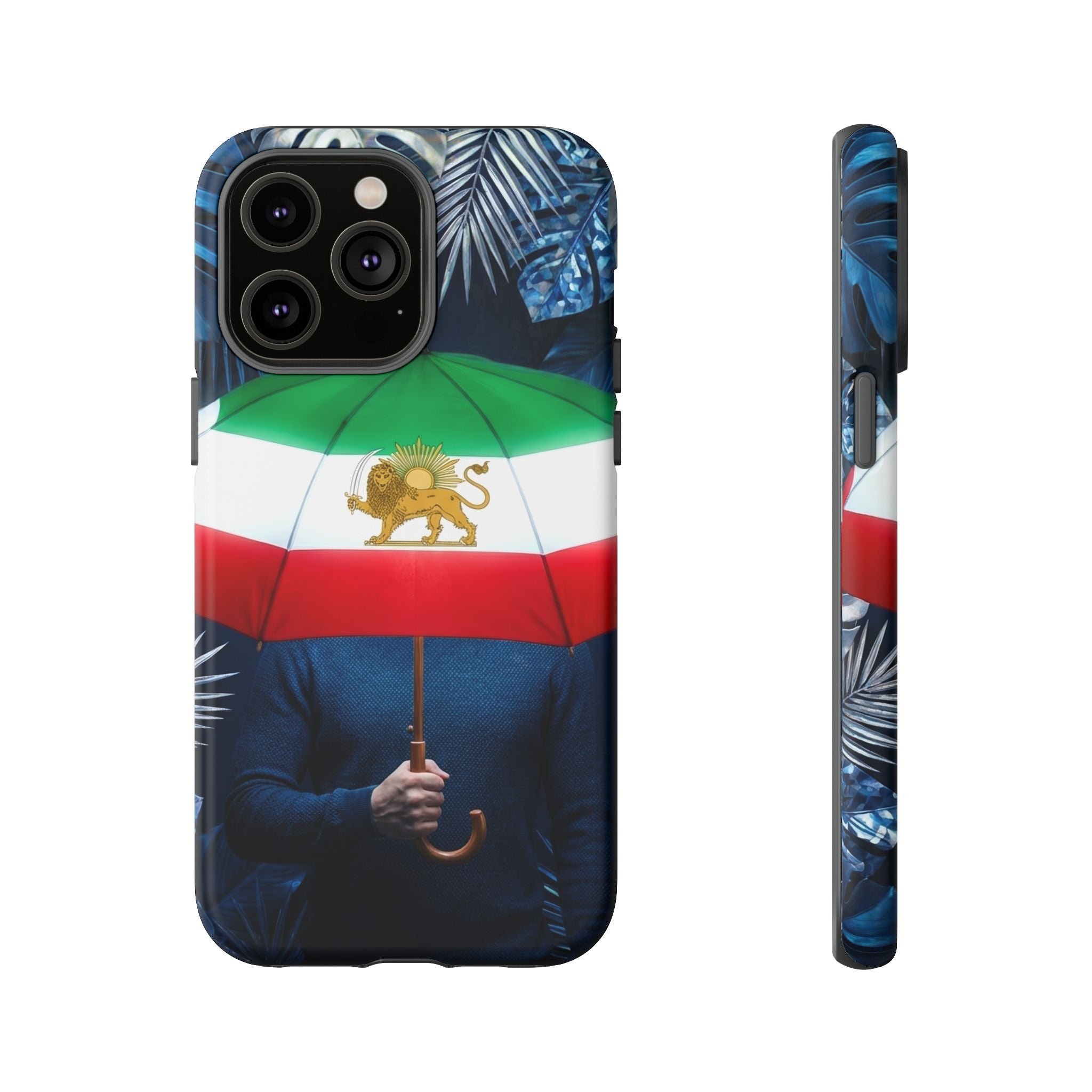 Iran Flag umbrella design phone Case