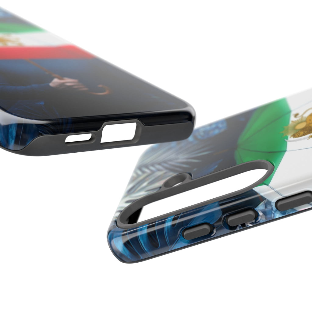 Iran Flag umbrella design phone Case