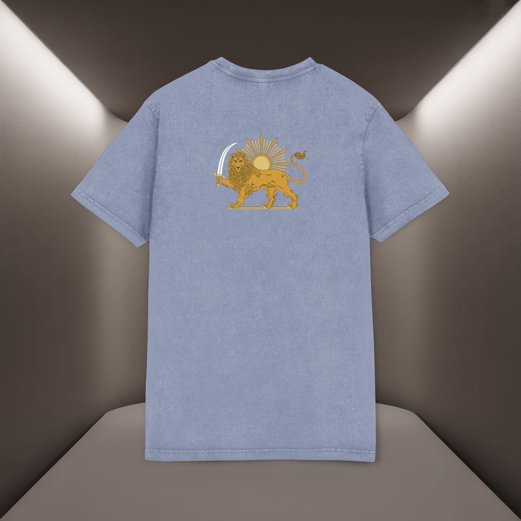 Prince of Persia Tshirt — Pahlavi Acid Wash Tshirt - Persian Vibey