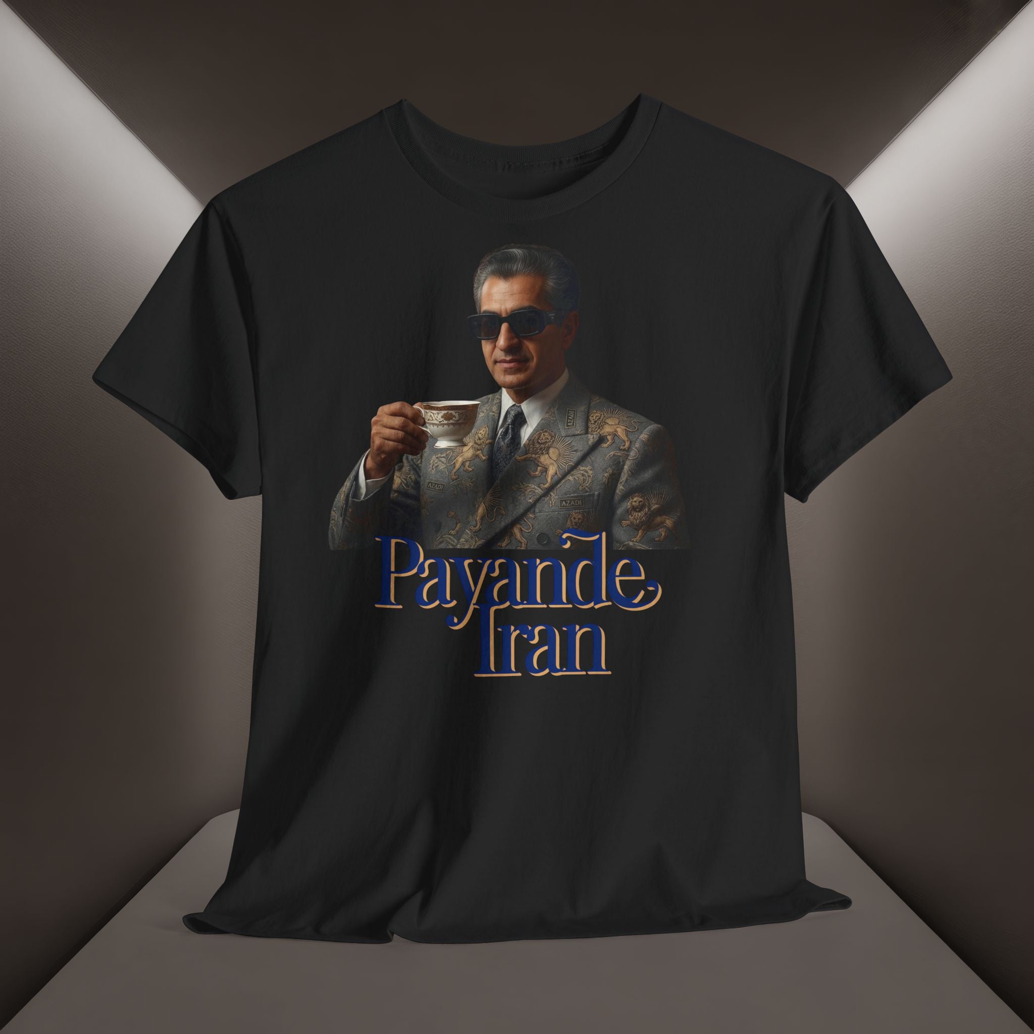 T-Shirt — "Payande Iran" Retro Style Tehran Nostalgia Tee