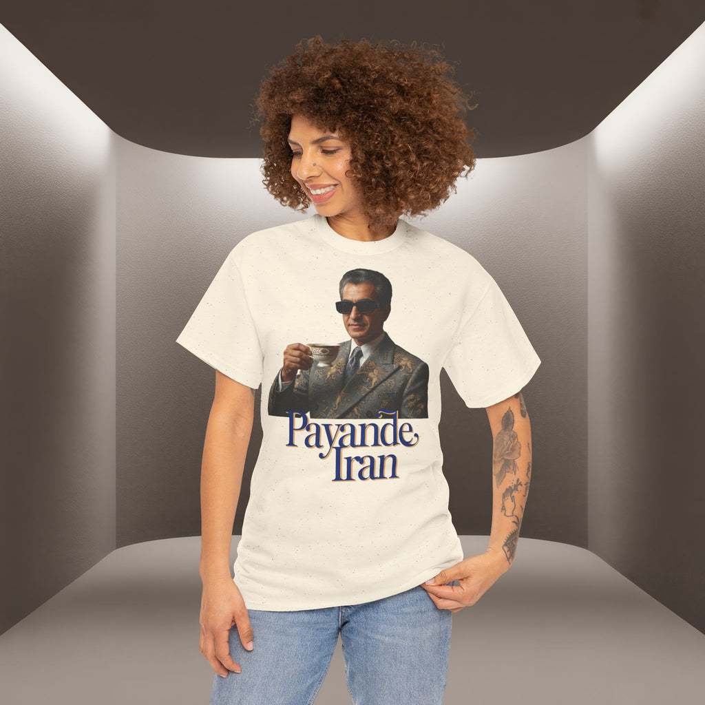 T-Shirt — "Payande Iran" Retro Style Tehran Nostalgia Tee