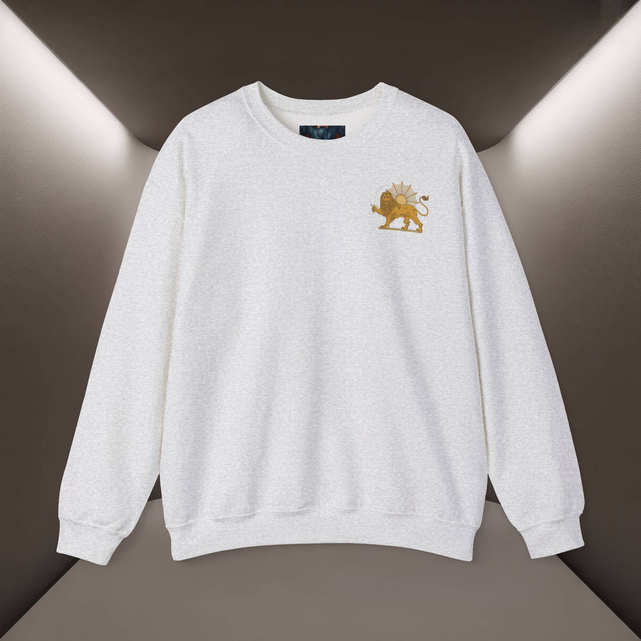 King Reza Vintage Playing Card Unisex Sweatshirt