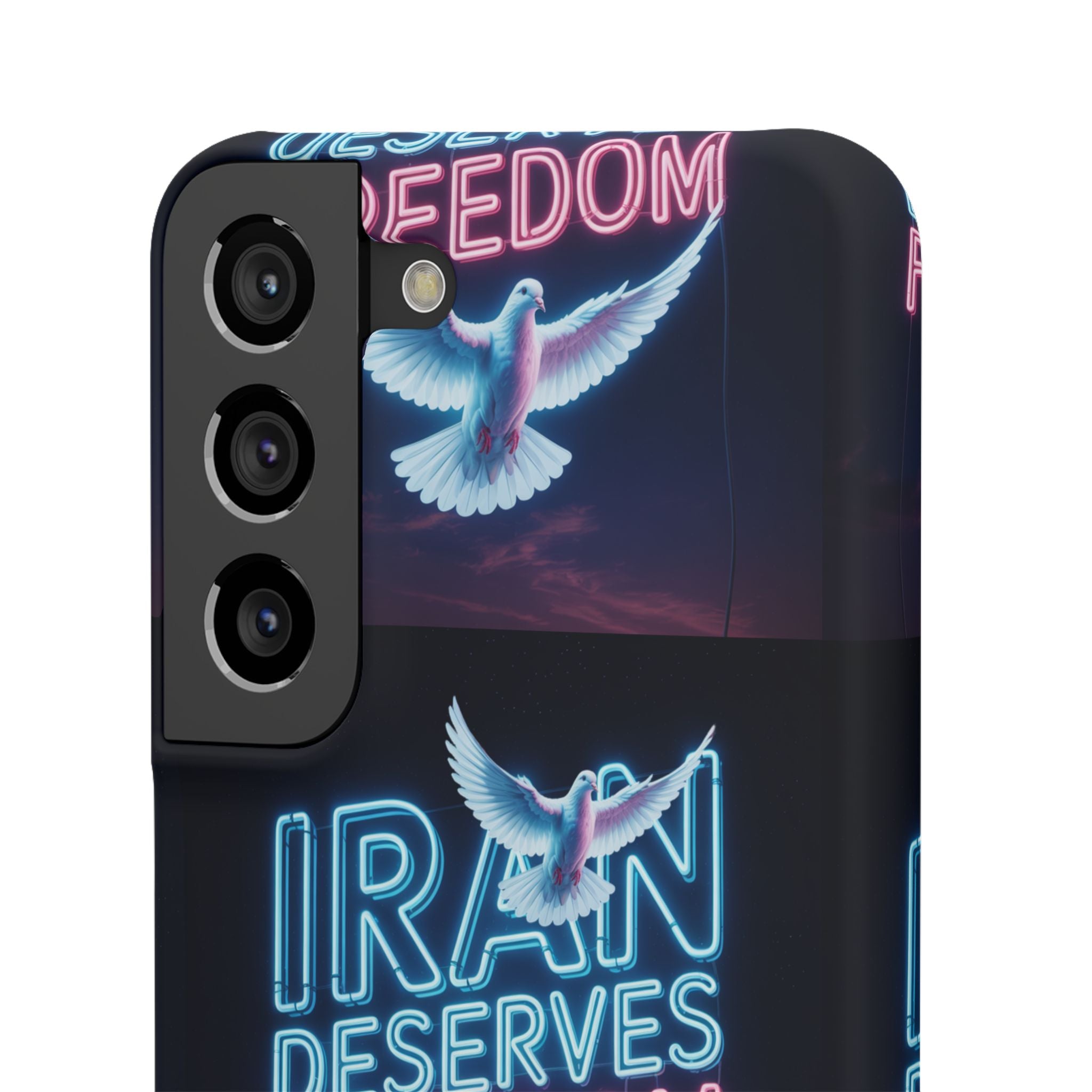 "Iran Deserves Freedom" Phone cases- For all models