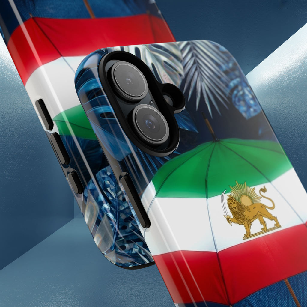 Iran Flag umbrella design phone Case