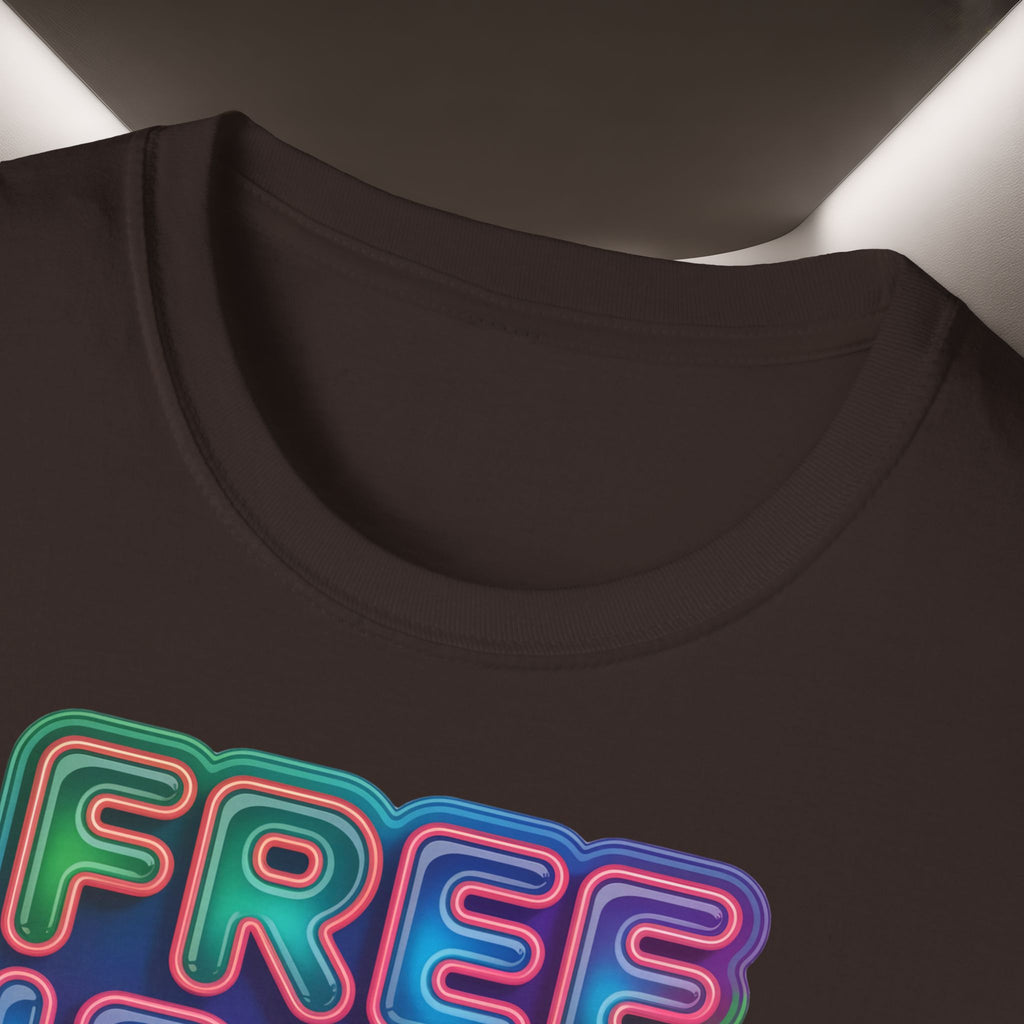 Free Iran T-Shirt — Neon Style, Premium Quality