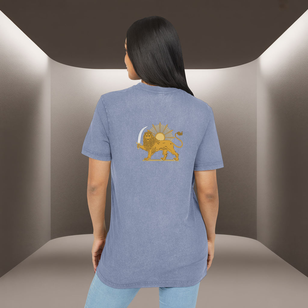 Prince of Persia Tshirt — Pahlavi Acid Wash Tshirt - Persian Vibey