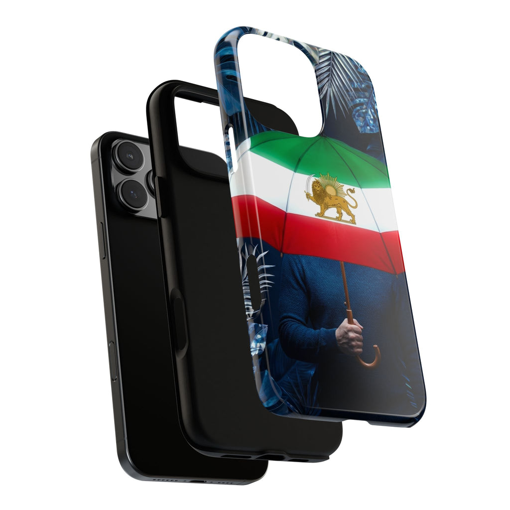Iran Flag umbrella design phone Case