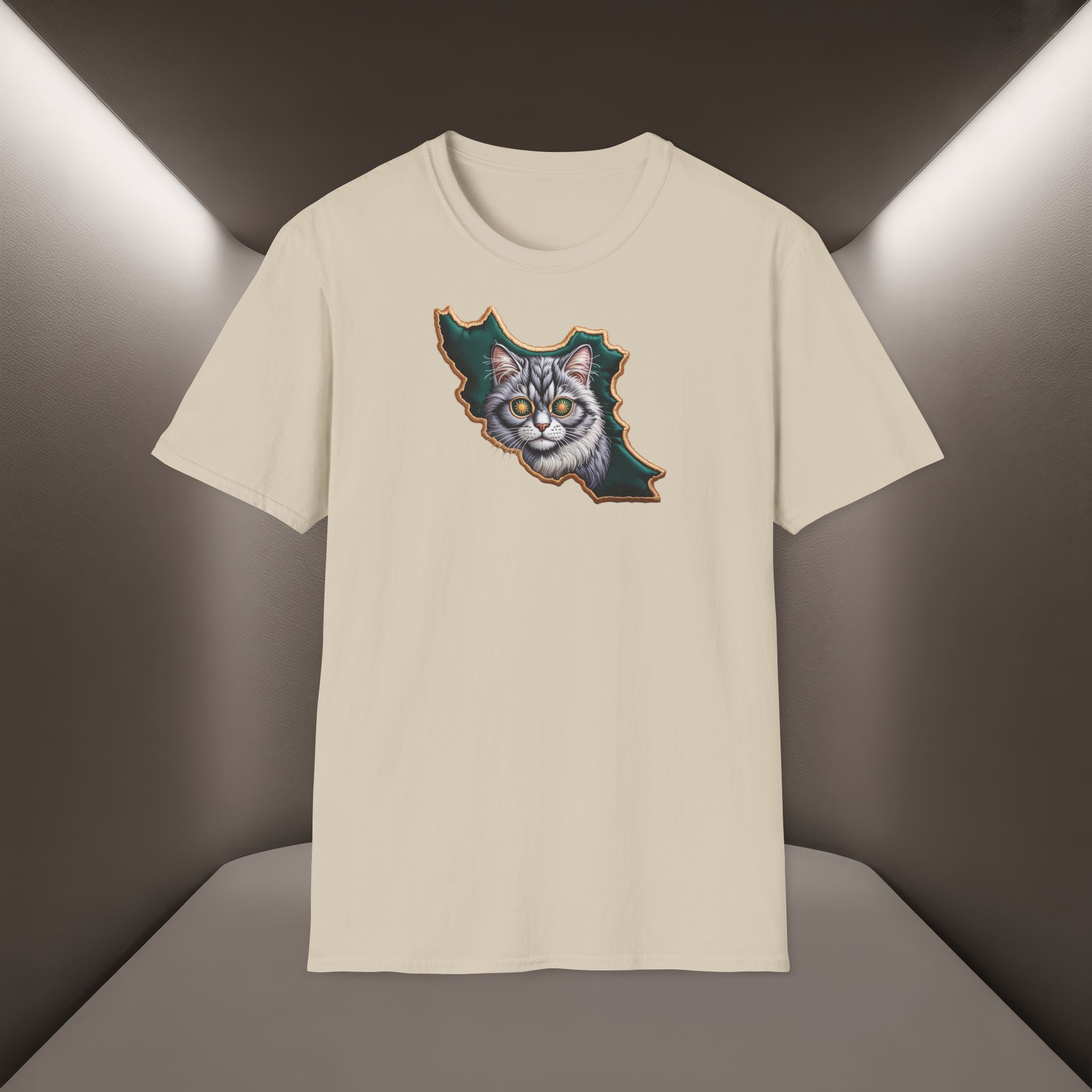 when Persian cat meets the Persian map - premium quality