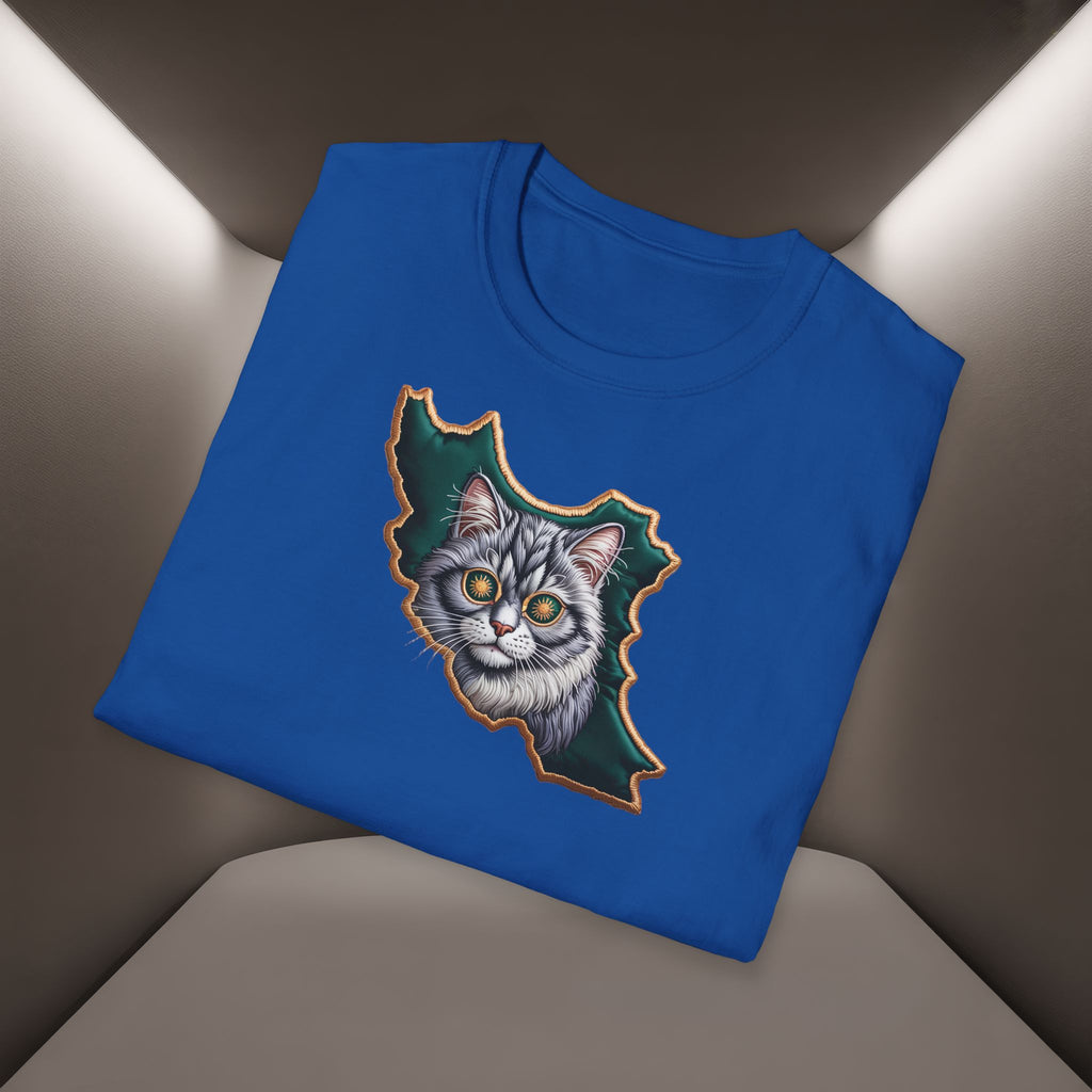 when Persian cat meets the Persian map - premium quality
