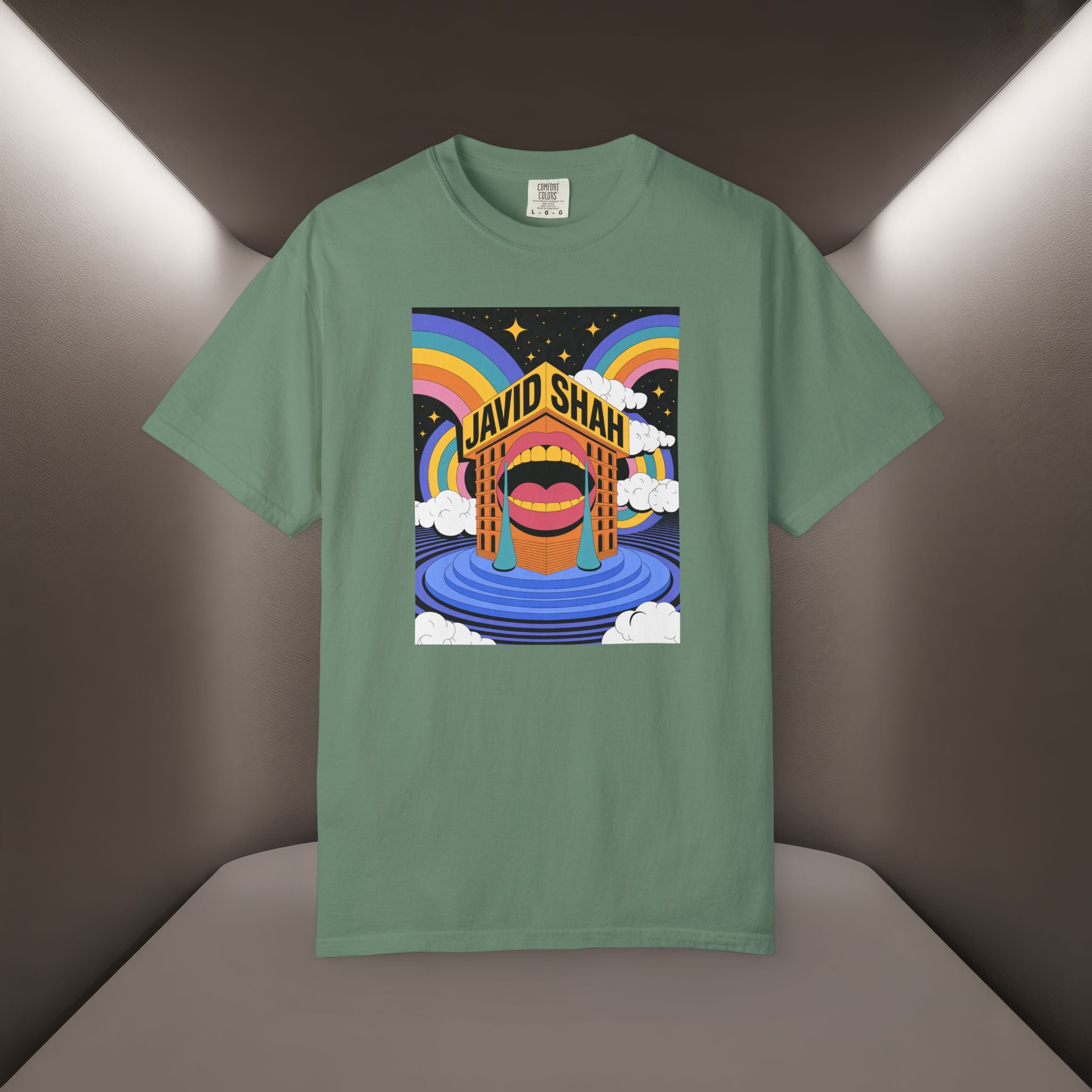 Javid Shah Unisex Garment-Dyed T-shirt