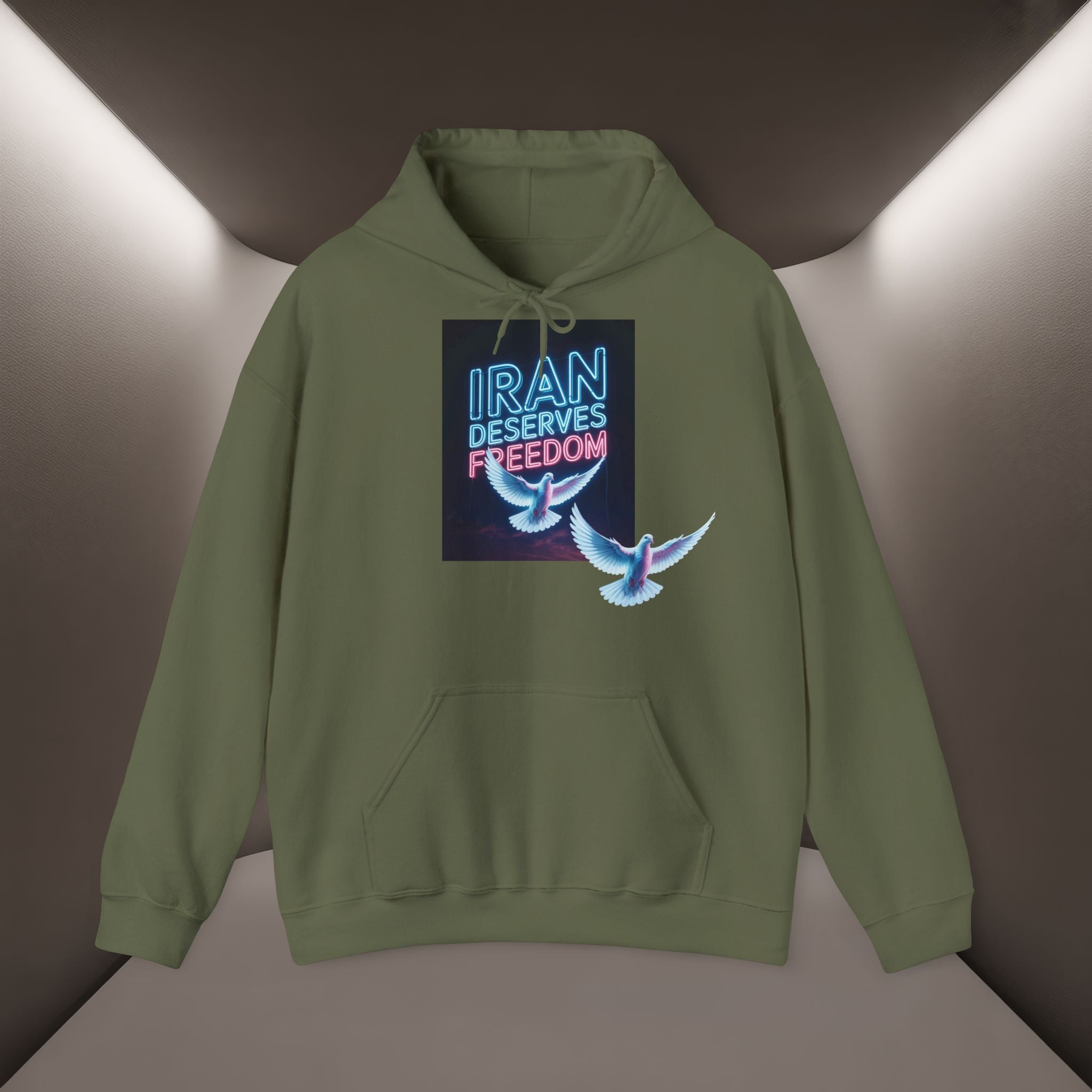 Iran deserves freedom Unisex Hoodie — Iran hoodie - Persian Vibey