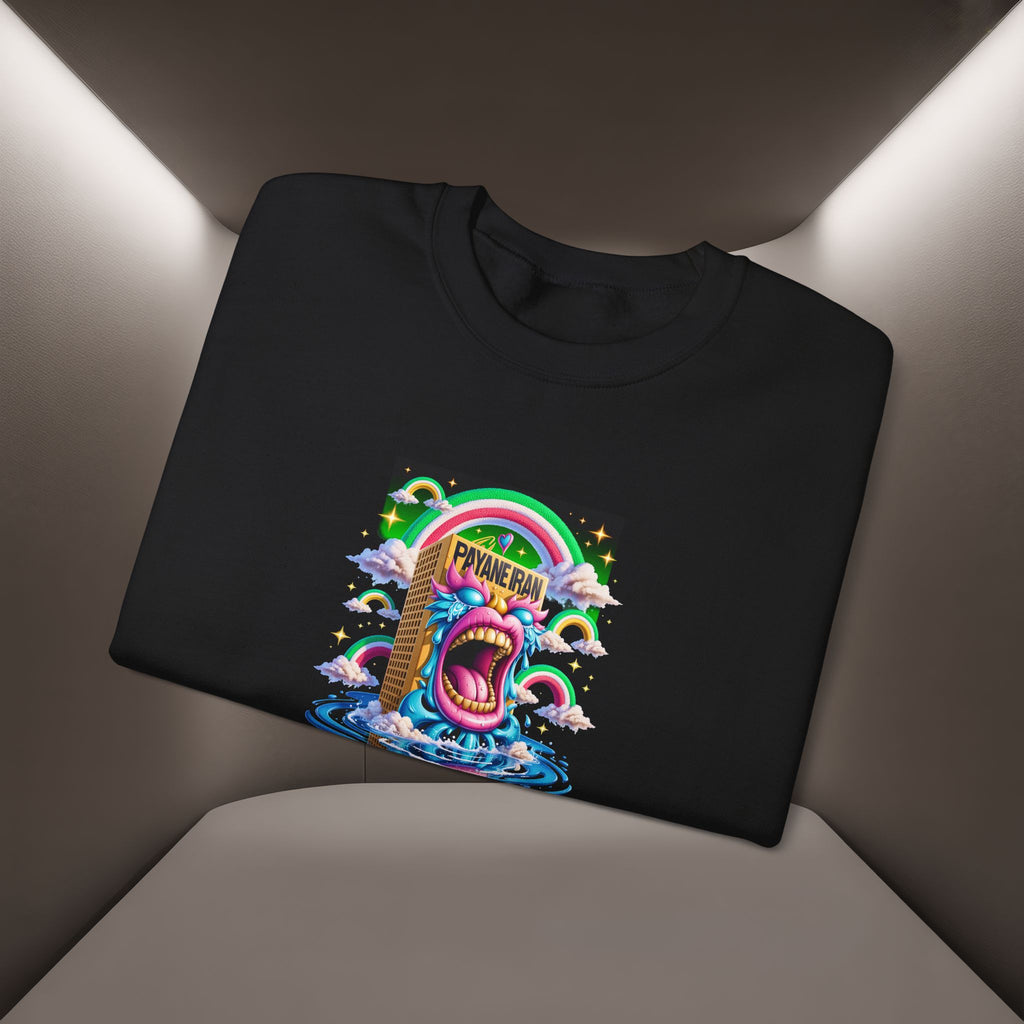 Payande Iran, Javid Shah graphic Unisex Sweatshirt — Persian Vibey