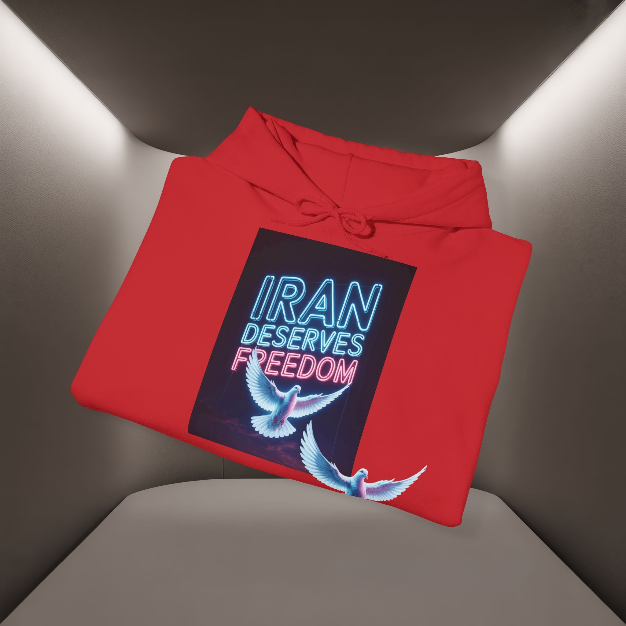 Iran deserves freedom Unisex Hoodie — Iran hoodie - Persian Vibey