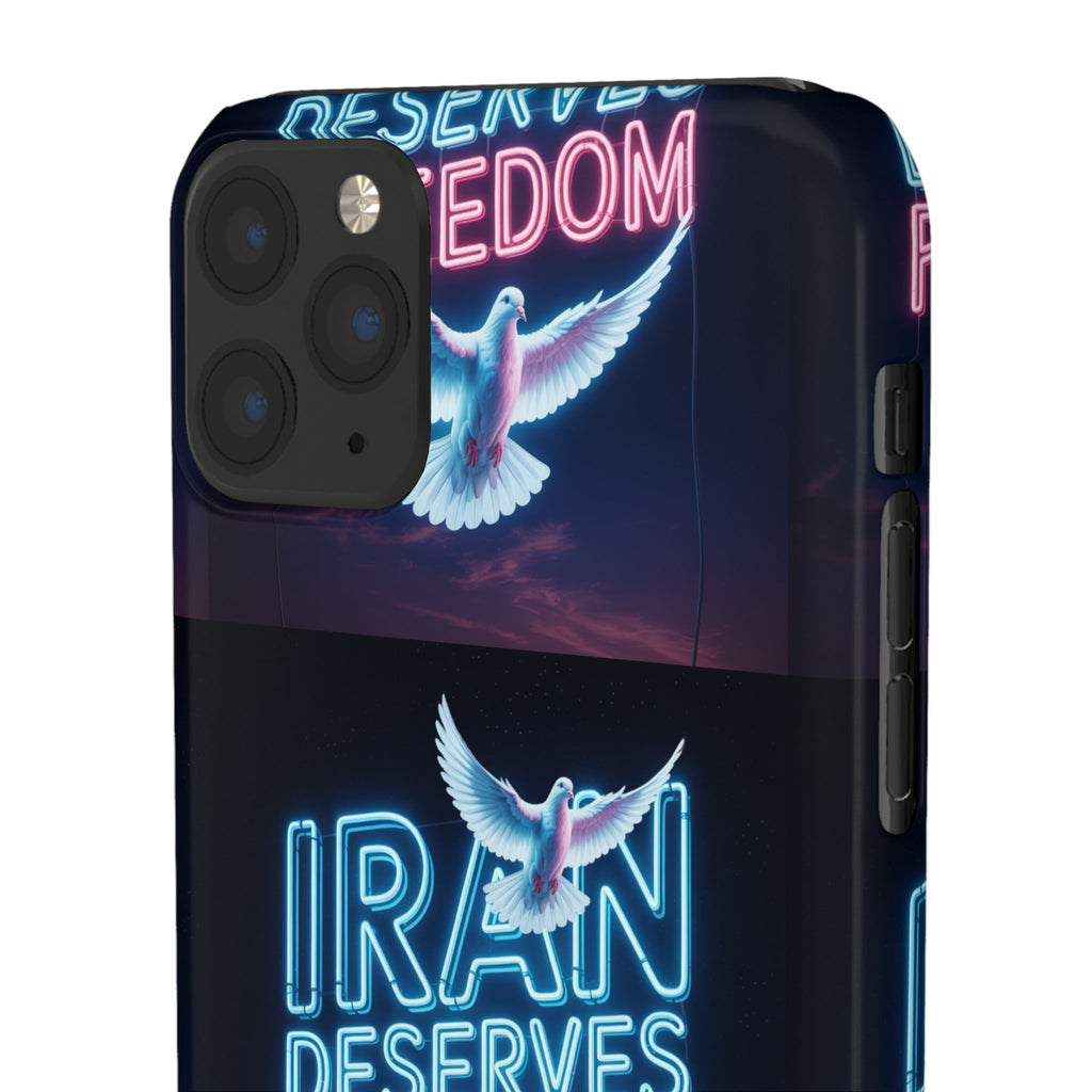 "Iran Deserves Freedom" Phone cases- For all models