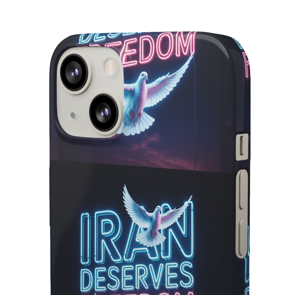 "Iran Deserves Freedom" Phone cases- For all models