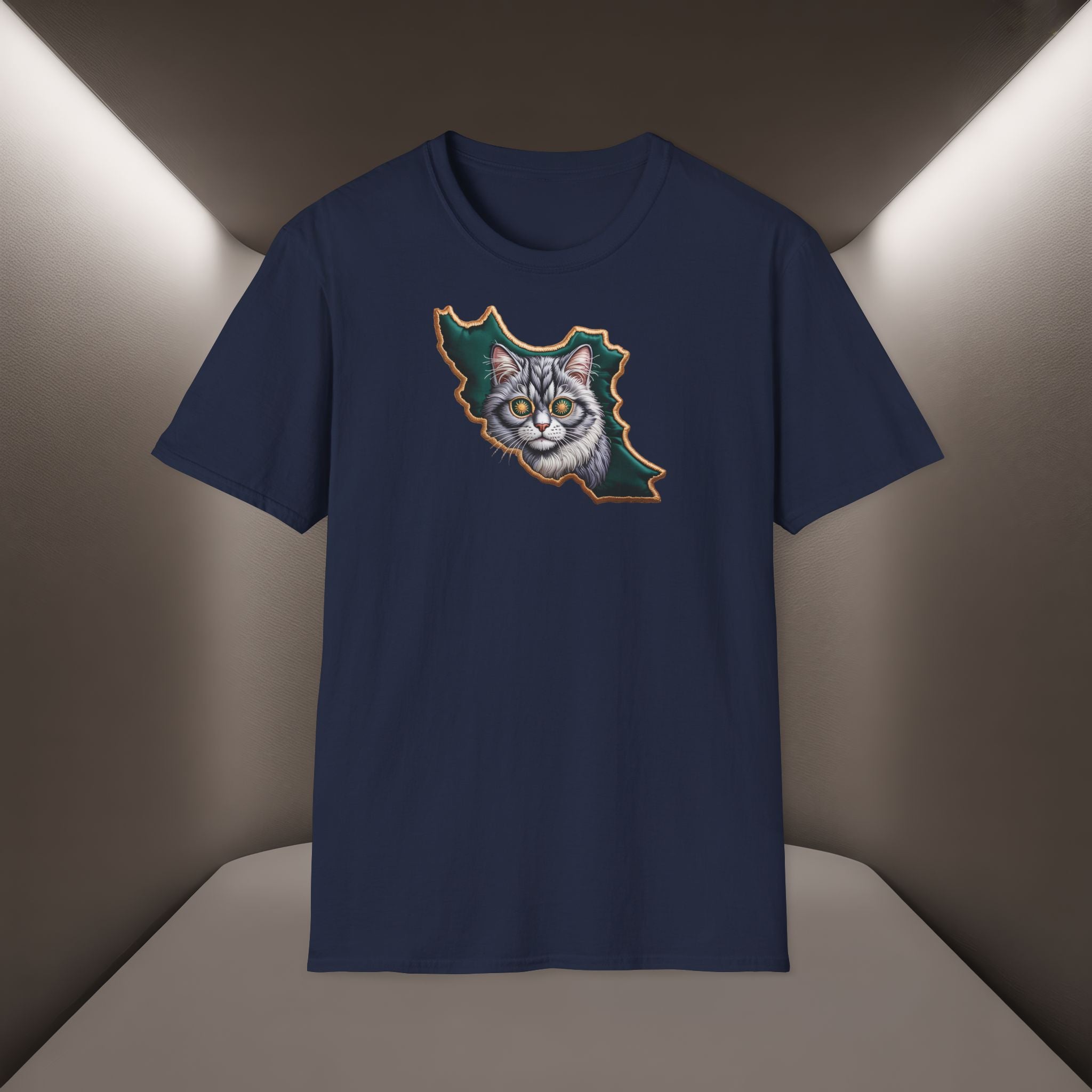 when Persian cat meets the Persian map - premium quality