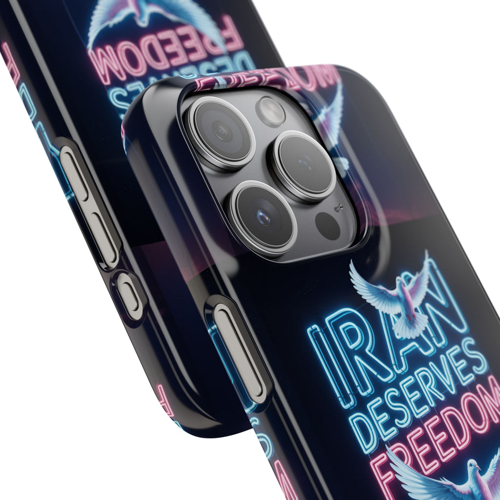 "Iran Deserves Freedom" Phone cases- For all models