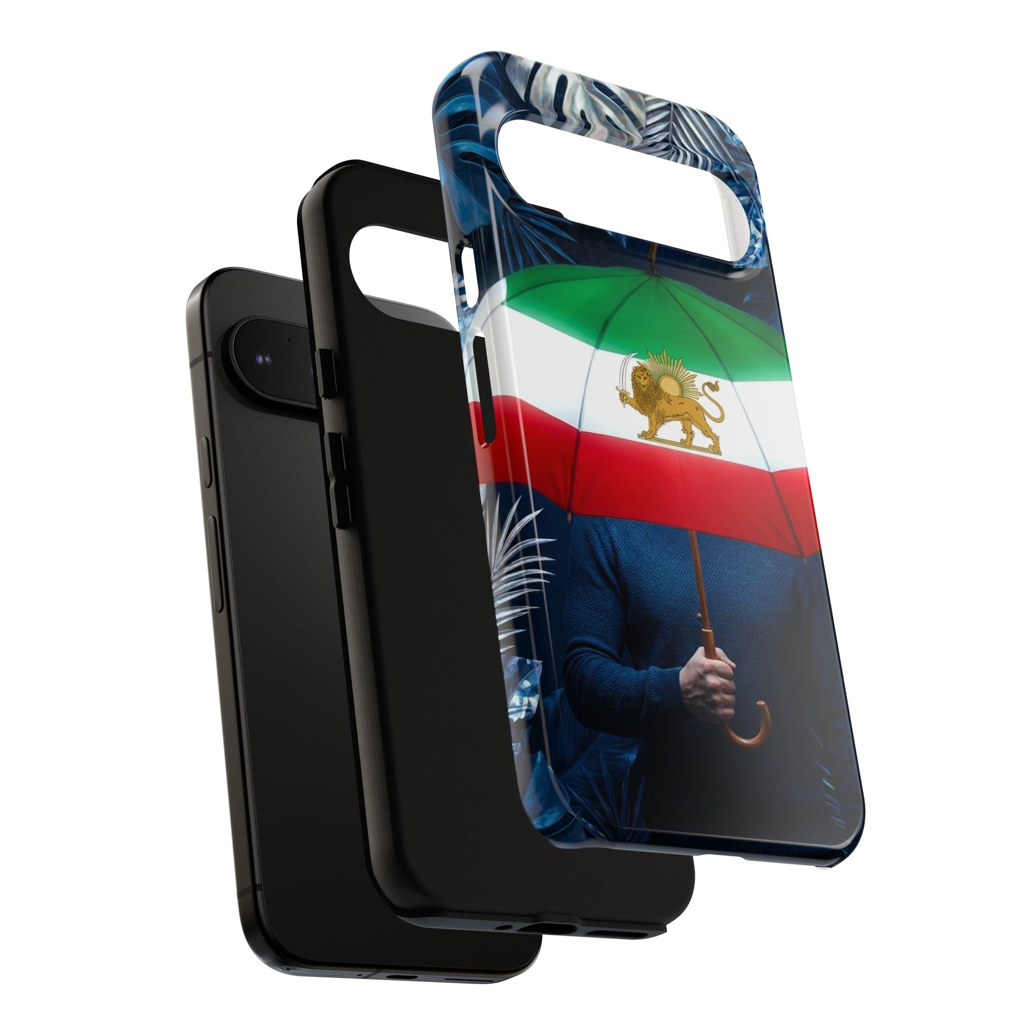 Iran Flag umbrella design phone Case