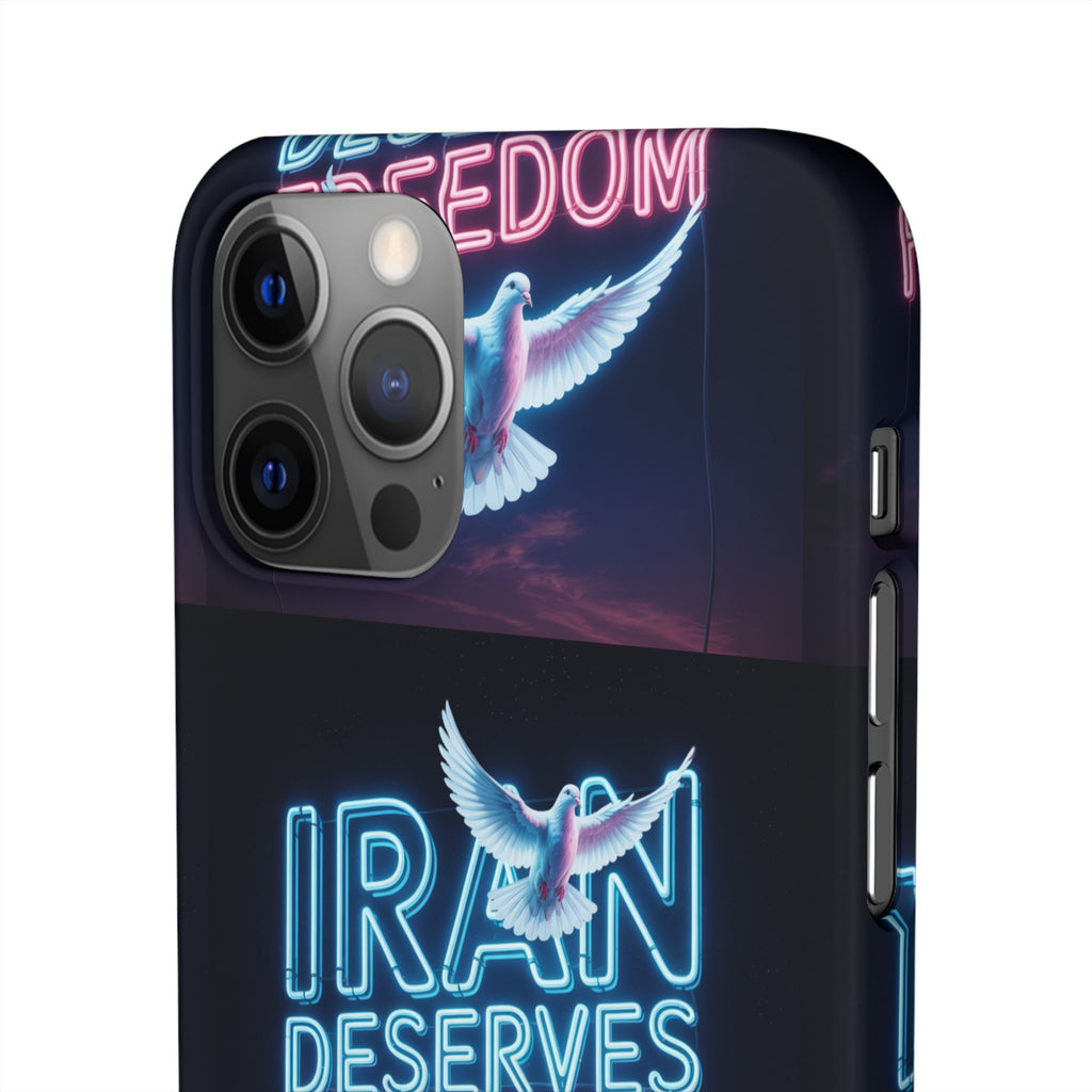 "Iran Deserves Freedom" Phone cases- For all models