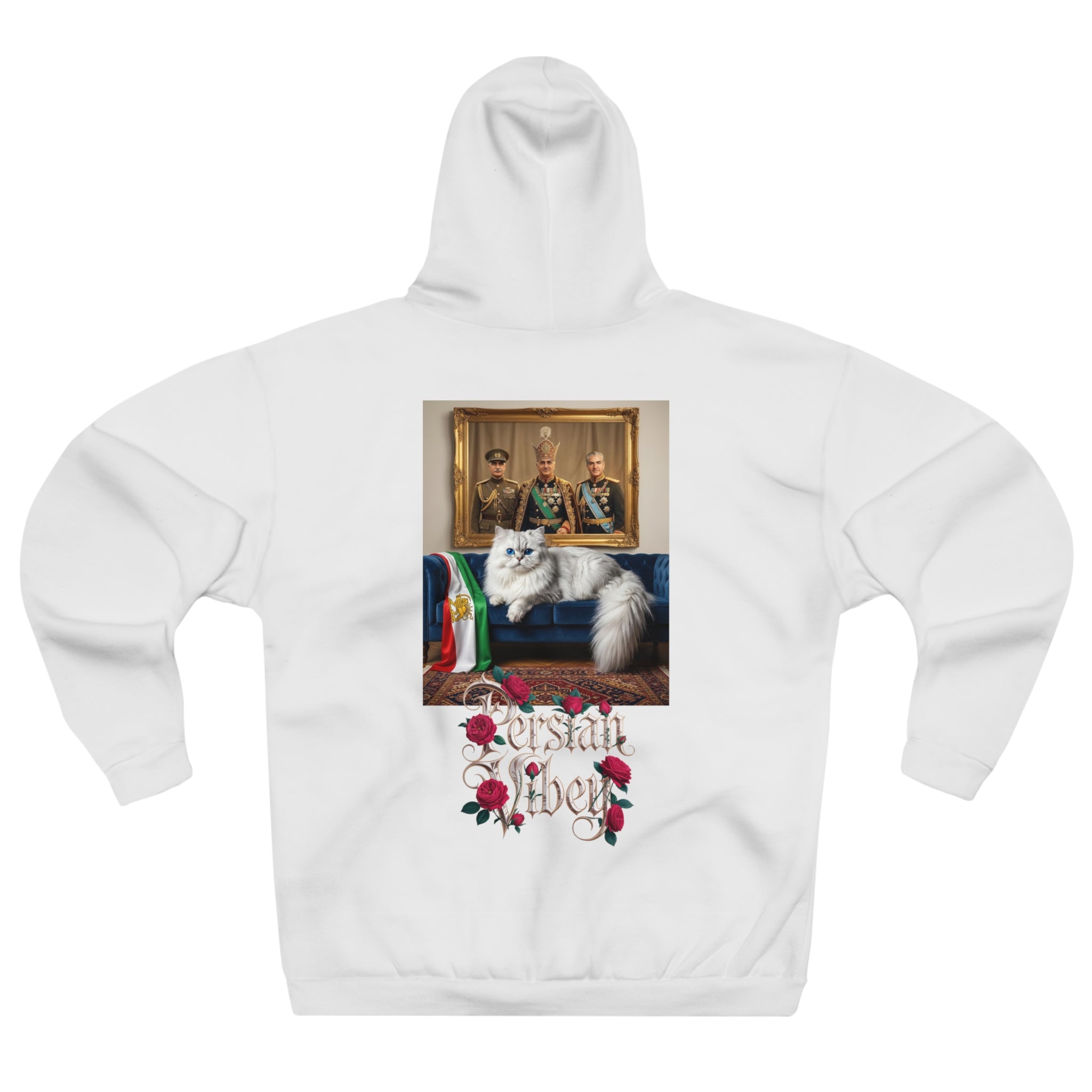 Persian Vibey Unisex Hoodie — Persian kings & Cat Graphic design