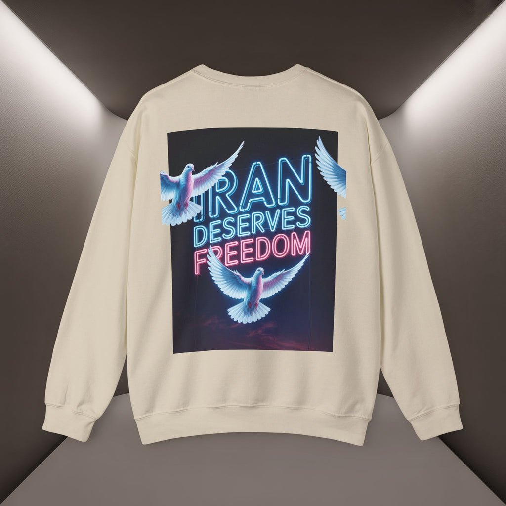 Iran deserves Freedom Unisex Sweatshirt - All eyes on E-Run sweatShirt