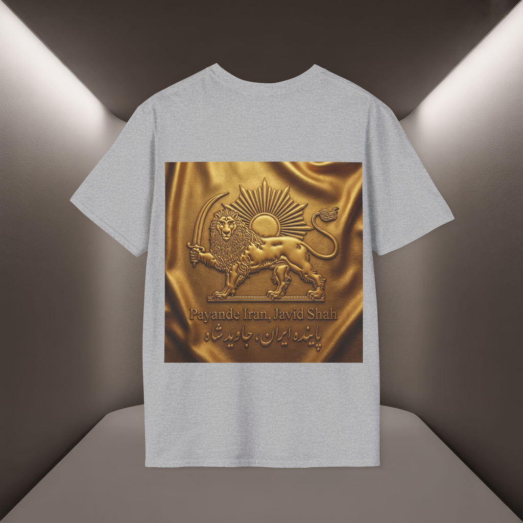 Persian Lion & The Sun Unisex T‑Shirt- Payande Iran, Javid Shah tshirt