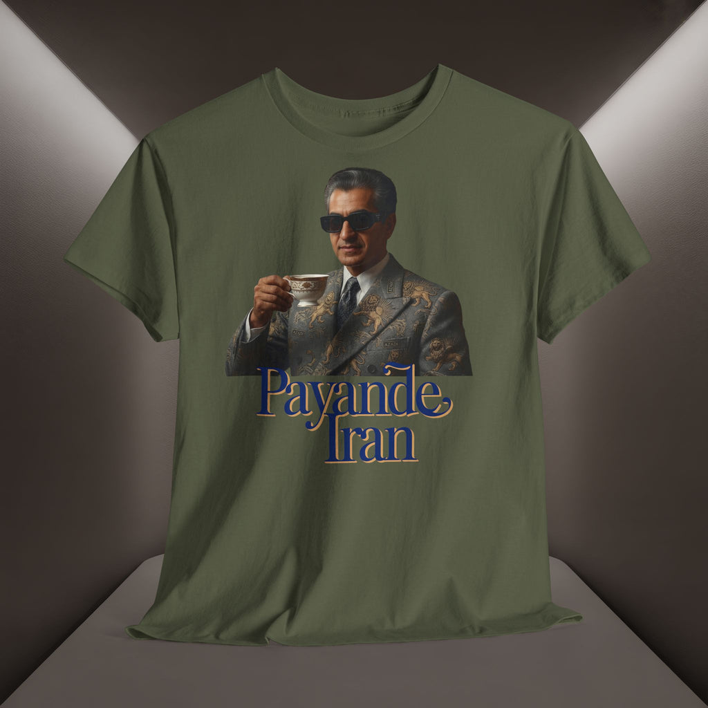 T-Shirt — "Payande Iran" Retro Style Tehran Nostalgia Tee