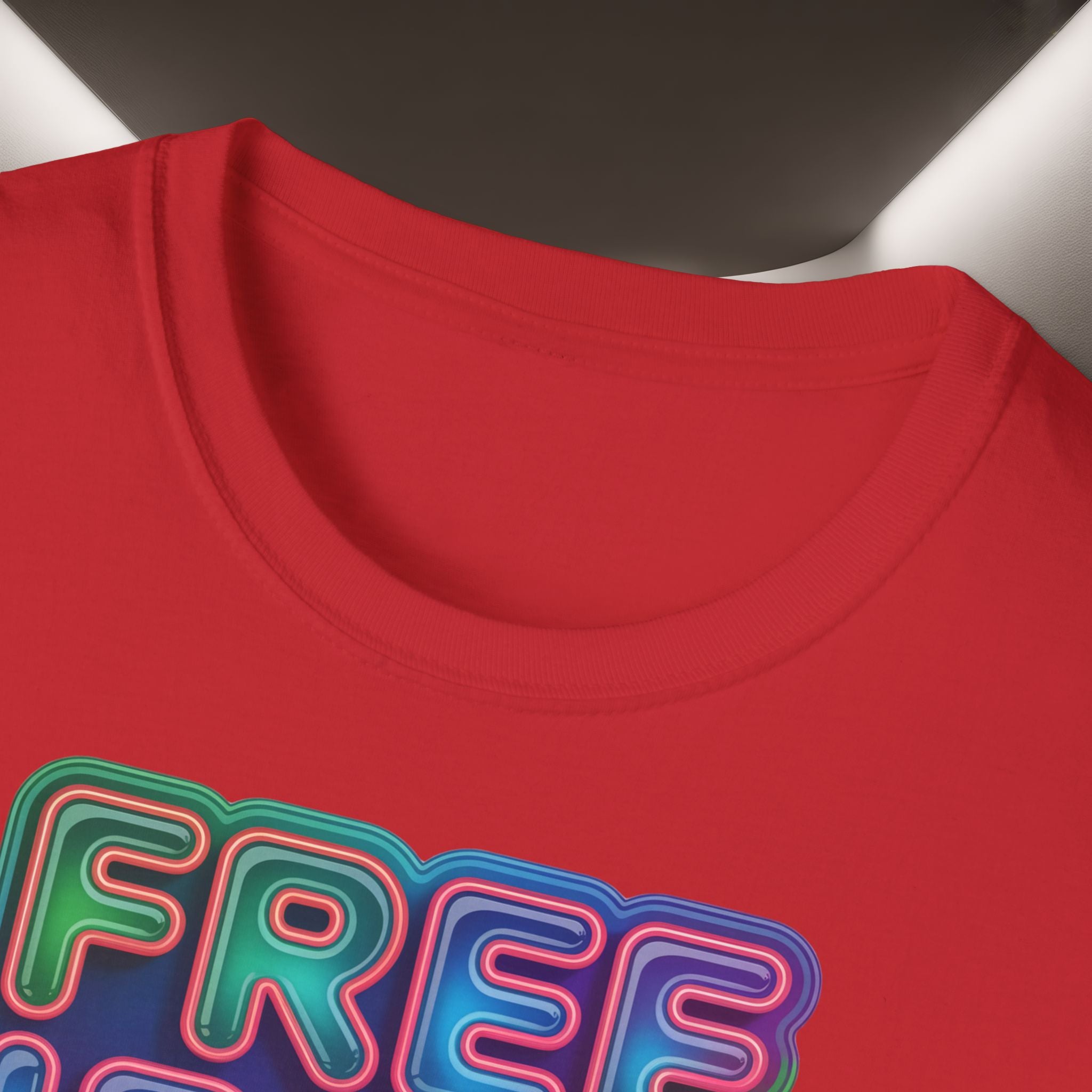 Free Iran T-Shirt — Neon Style, Premium Quality