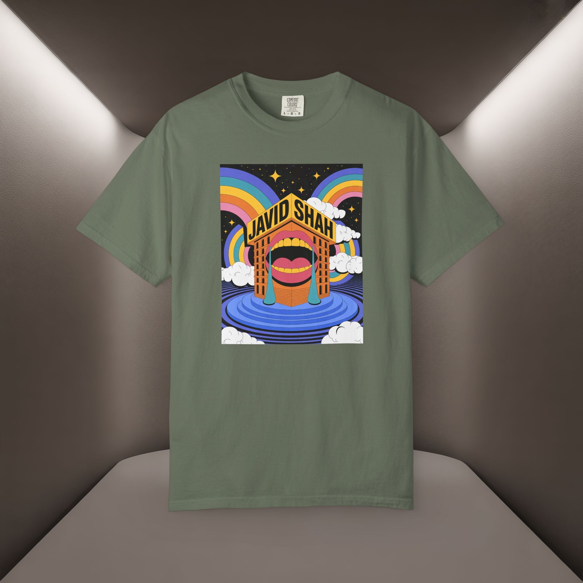 Javid Shah Unisex Garment-Dyed T-shirt
