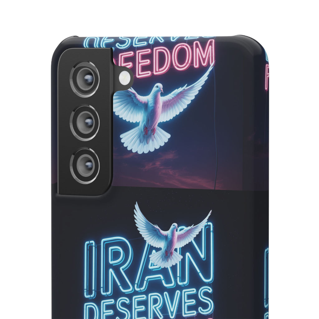 "Iran Deserves Freedom" Phone cases- For all models