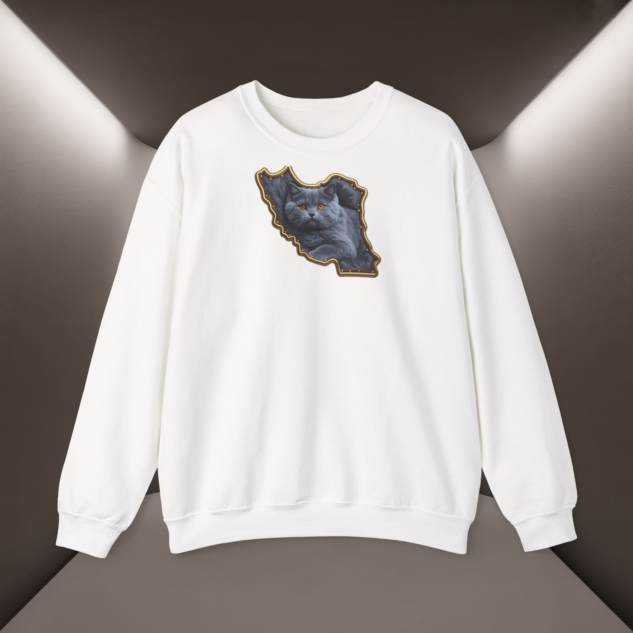Persian cat & Persian Map Graphic Design Unisex Sweatshirt — Premium quality