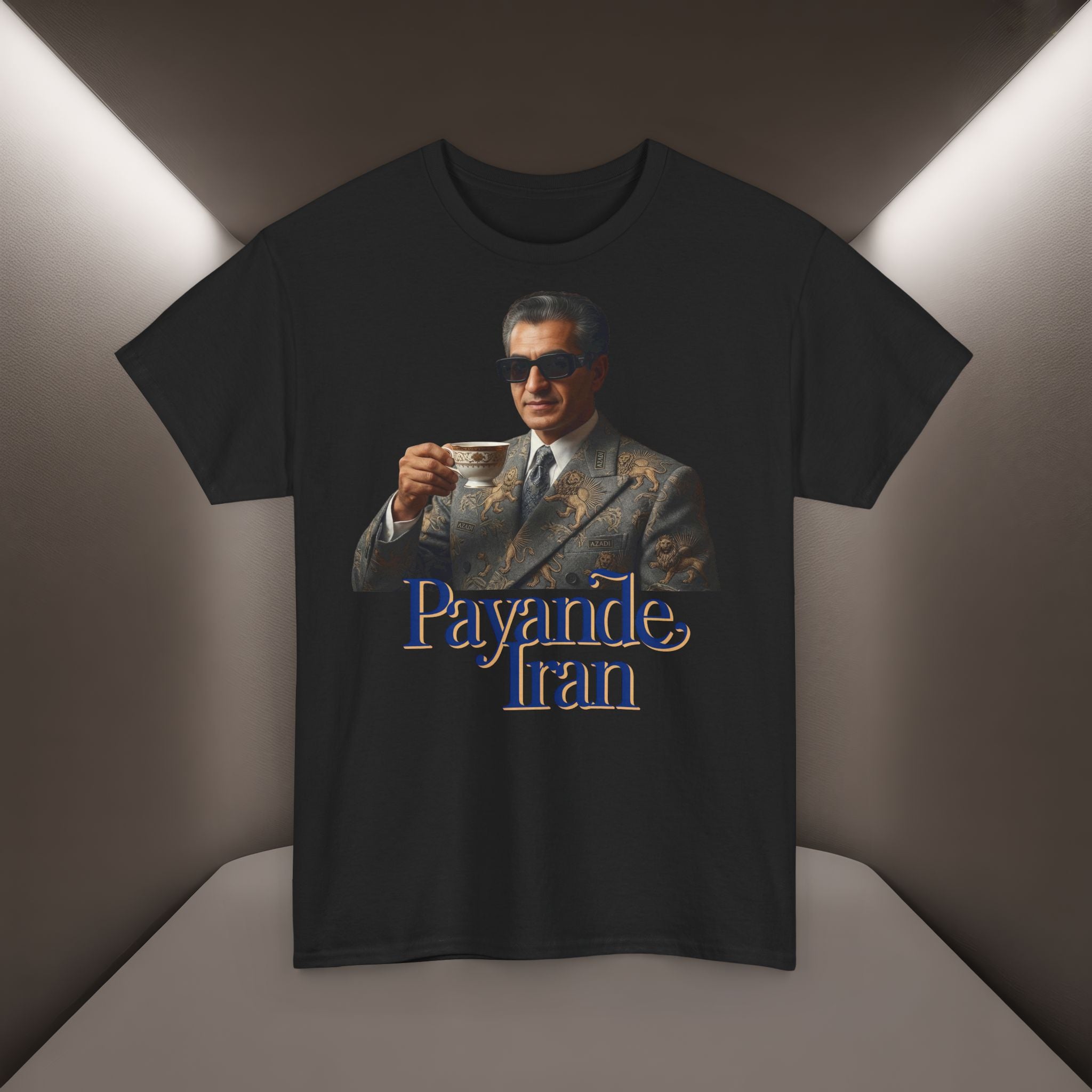 T-Shirt — "Payande Iran" Retro Style Tehran Nostalgia Tee