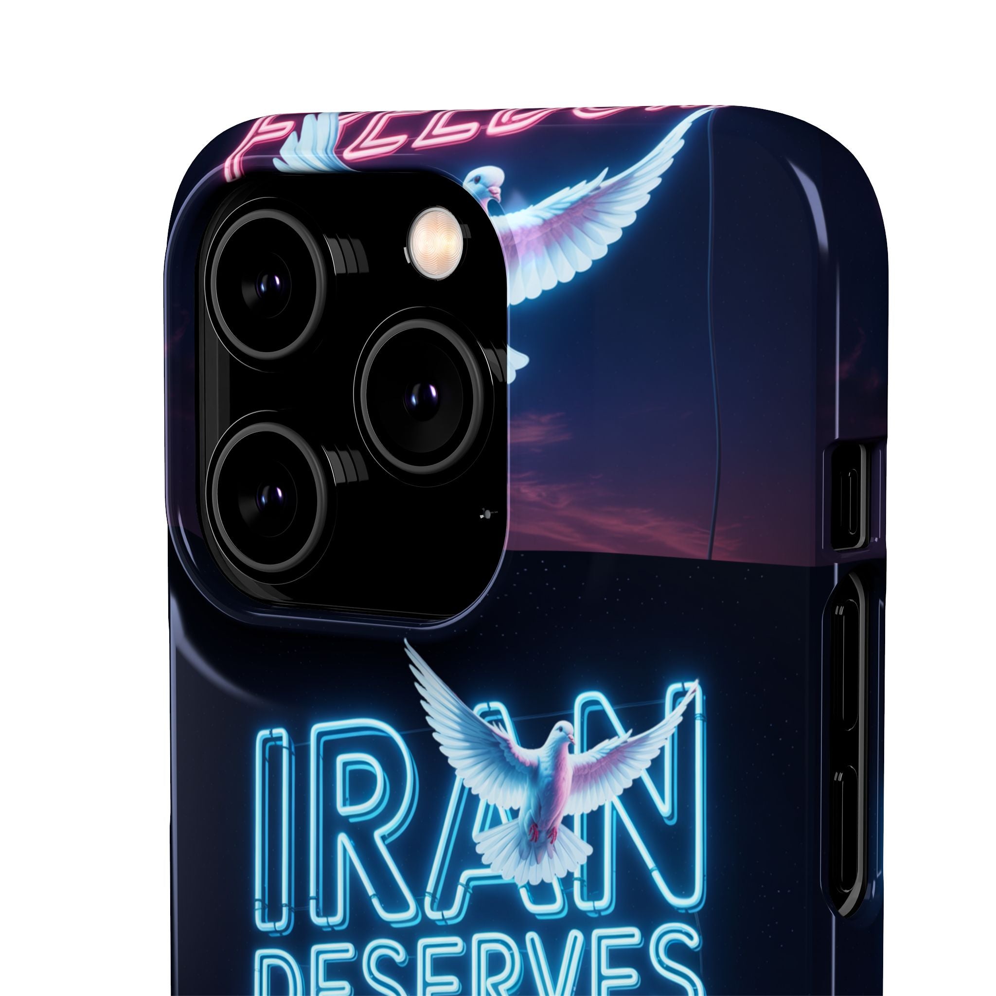 "Iran Deserves Freedom" Phone cases- For all models