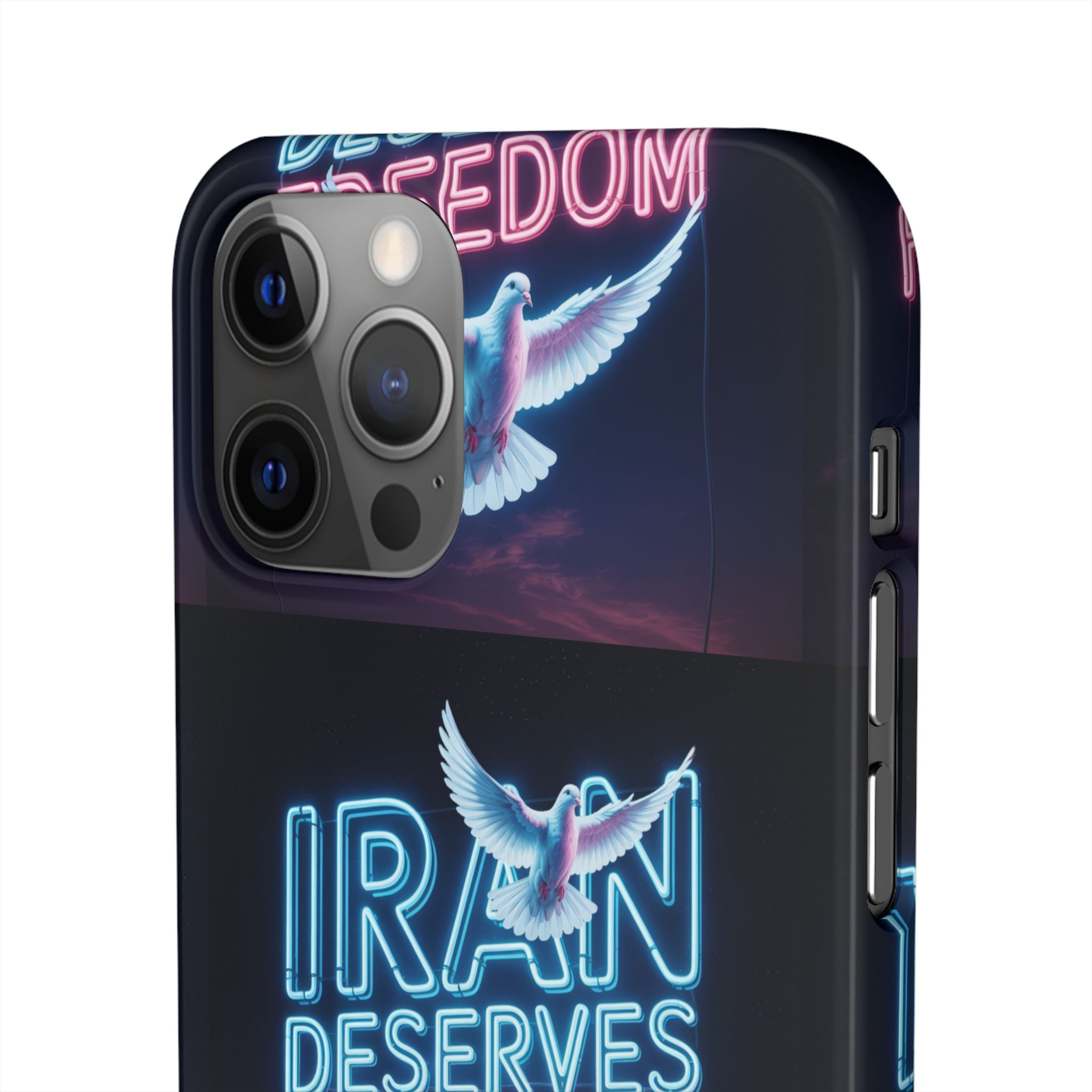 "Iran Deserves Freedom" Phone cases- For all models