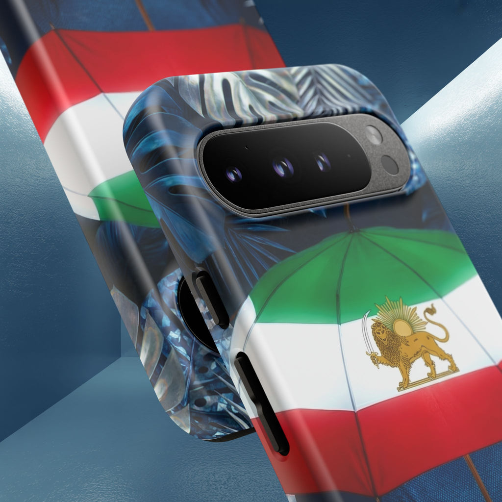 Iran Flag umbrella design phone Case