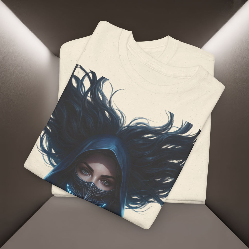 "Woman. Life. Freedom." Unique T-shirt, Unisex. Back: Good Thoughts, Good Words, Good Deeds