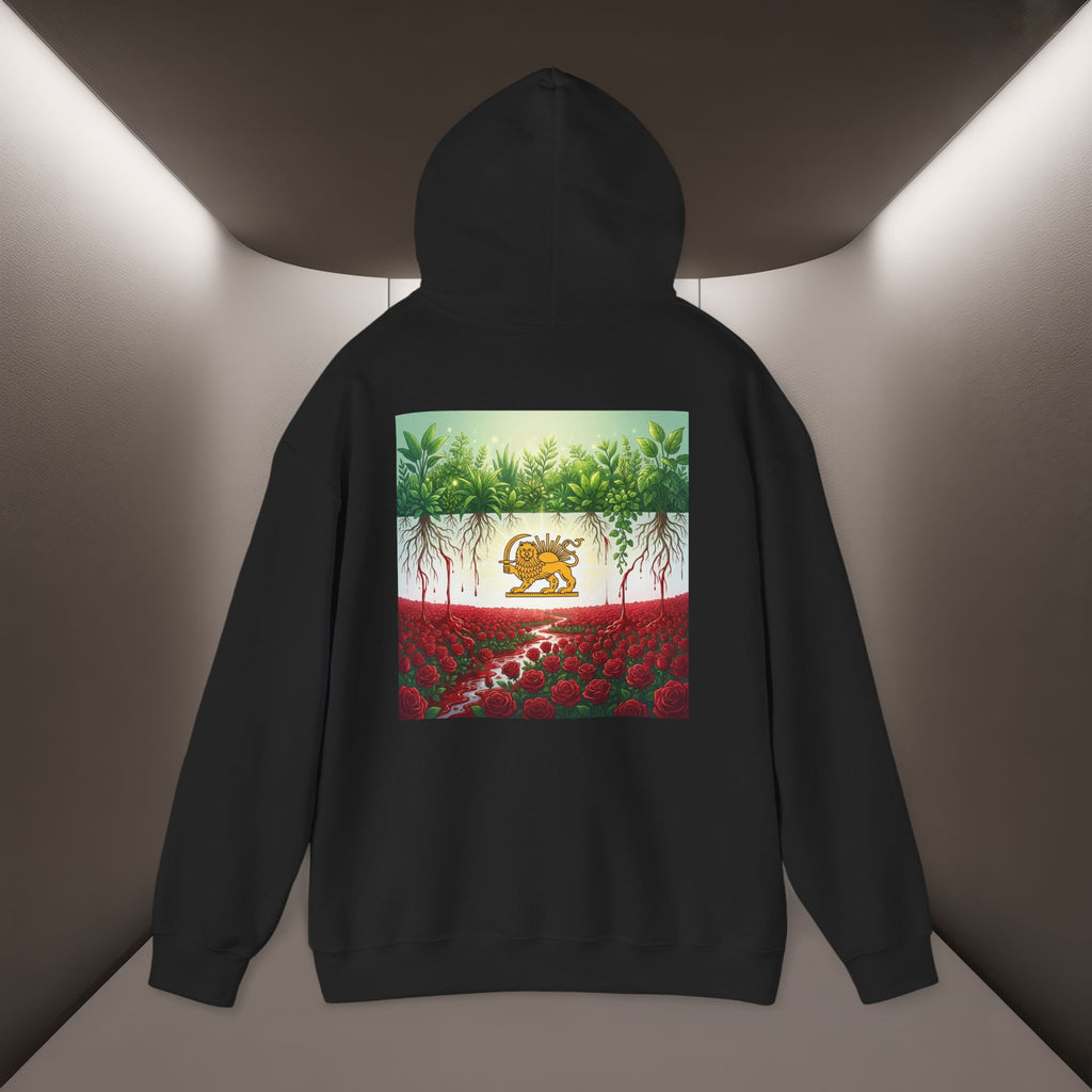Persian Flag Conceptual Graphic, Unisex Hoodie