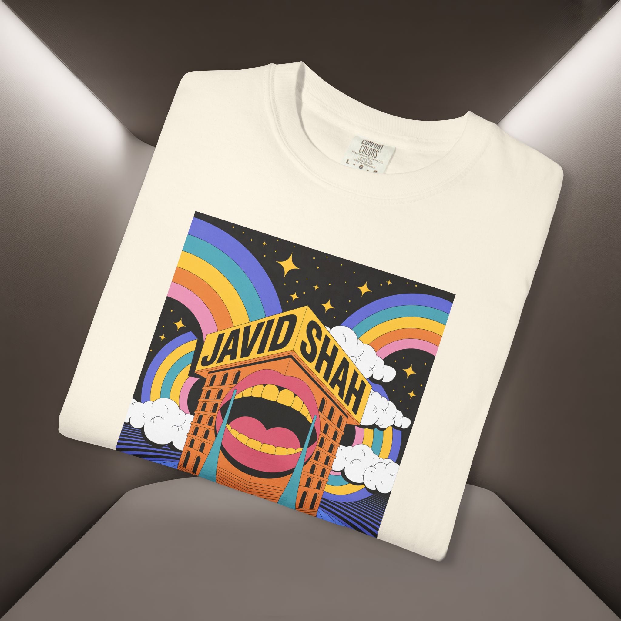 Javid Shah Unisex Garment-Dyed T-shirt