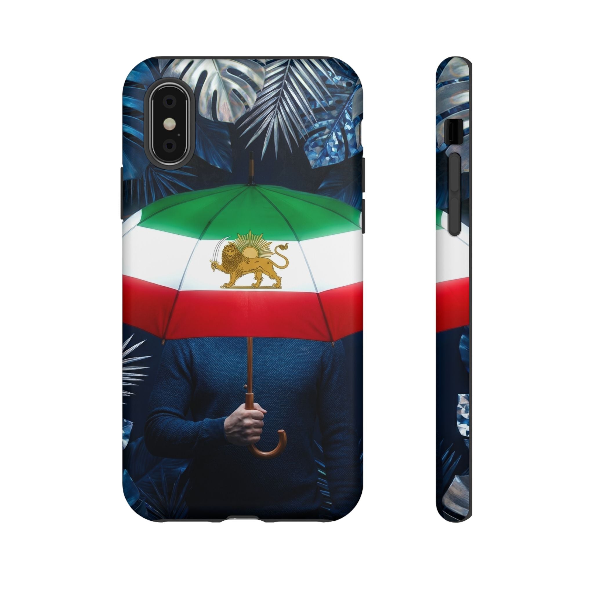 Iran Flag umbrella design phone Case