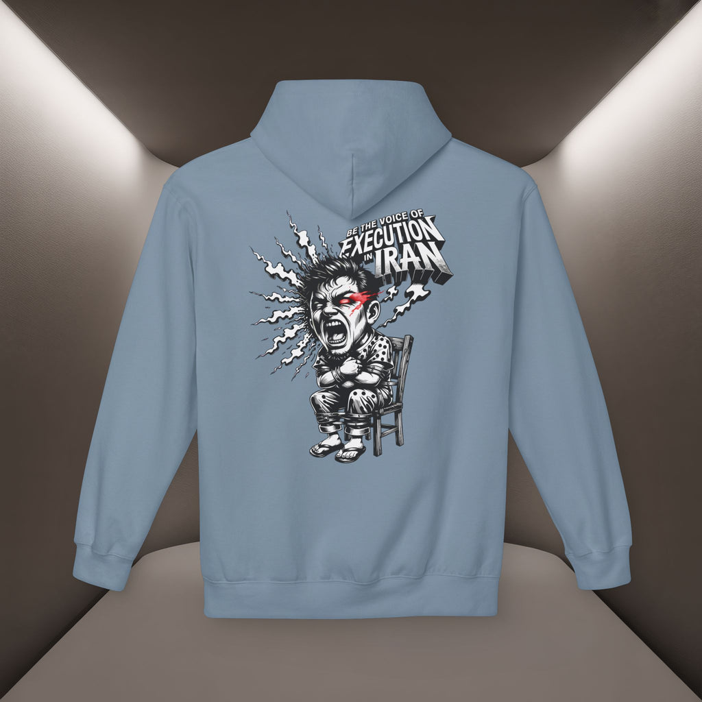 Be the Voice of execution in Iran Hoodie - 47 years Skull Hoodie