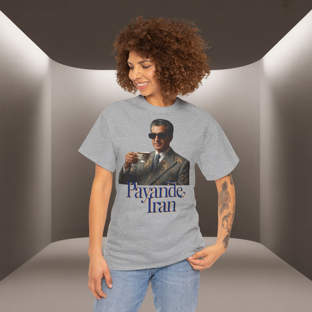 T-Shirt — "Payande Iran" Retro Style Tehran Nostalgia Tee