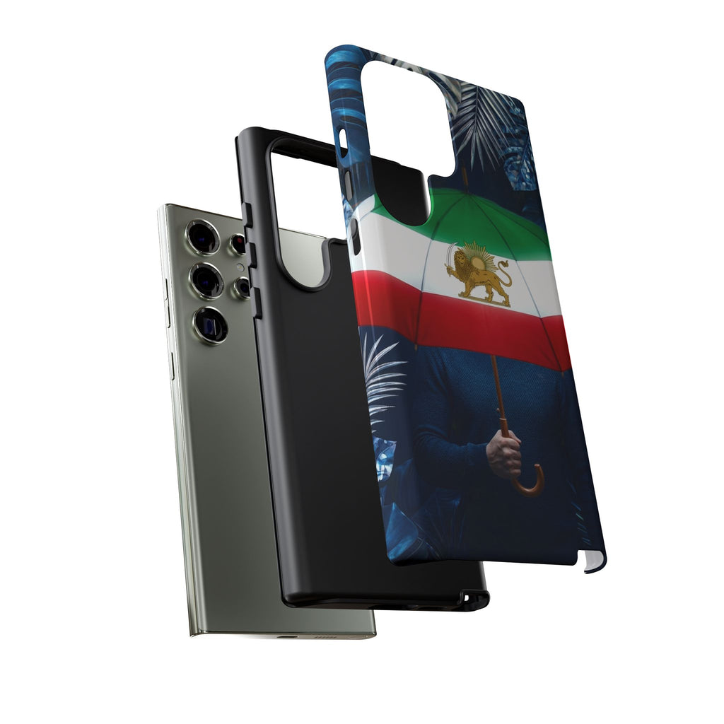 Iran Flag umbrella design phone Case
