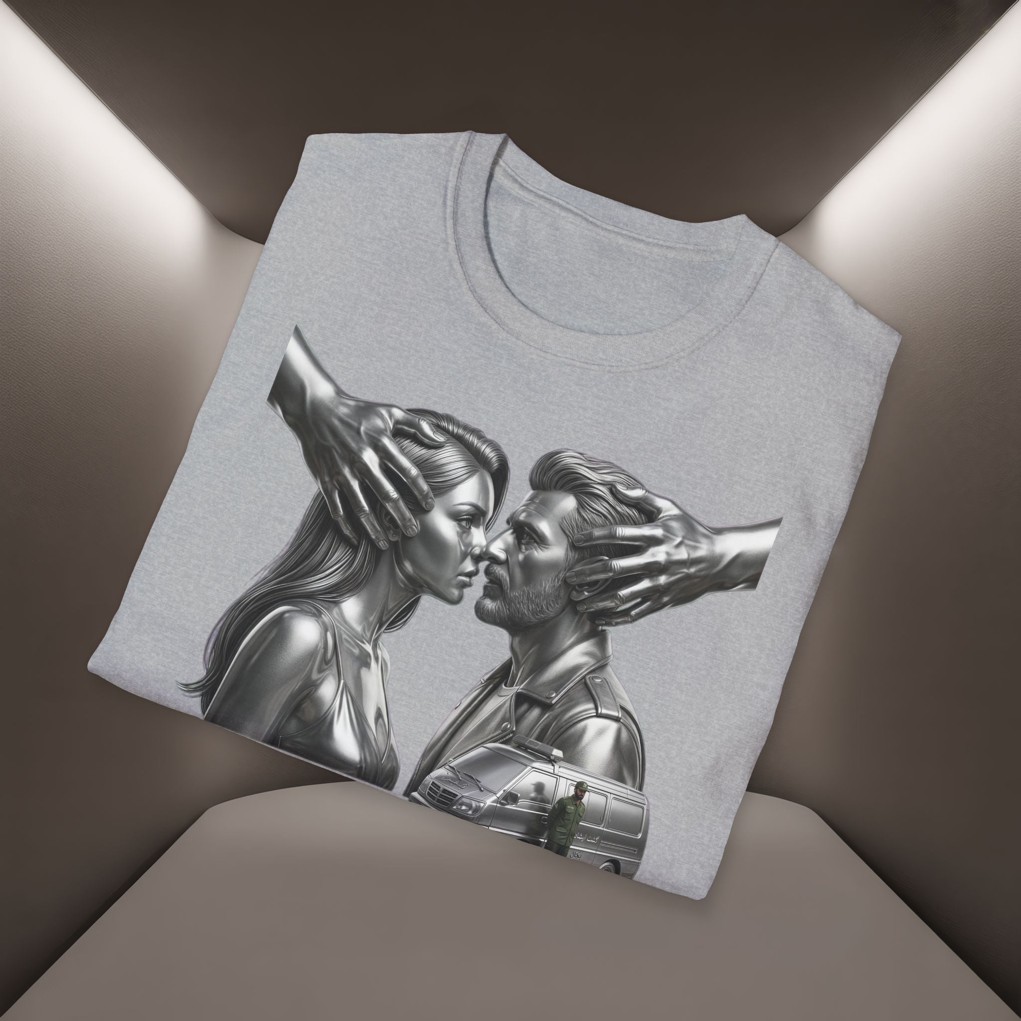 Baraye tarsidan be vaghte boosidan T-Shirt — Meaning: Because of the fear while kissing Tshirt