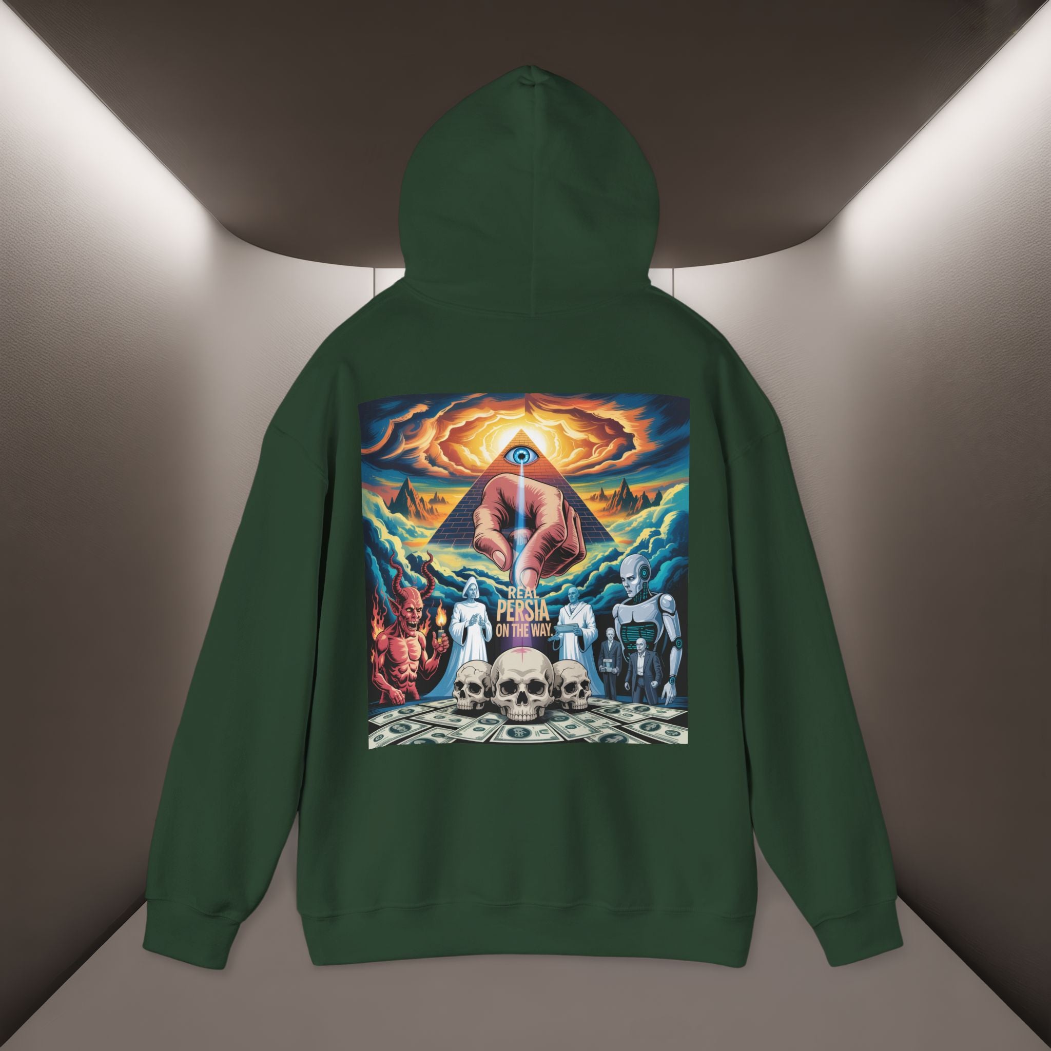 Real Persia on the way Unisex Hoodie — "47 Years" Hoodie"